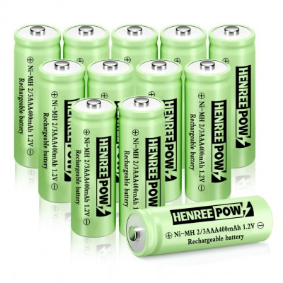 Henreepow Ni-MH 2/3 AAA Batteriji Rechargeable